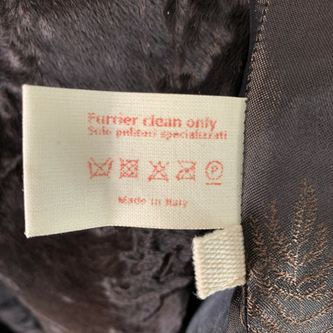 MARNI Size 4 Brown Belted Jacket
