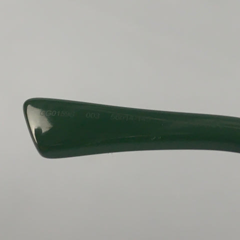 GUCCI Black Green Red Color Block Acetate Sunglasses