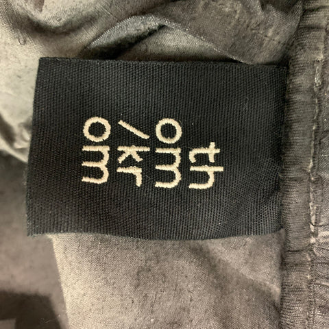 THOM KROM Size S Grey Linen Blend Drop-Crotch Casual Pants