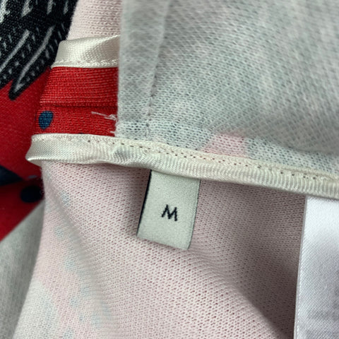 GUCCI by Alessandro Michele FW 17 Size M Red Graphic Polyester Cotton Space Animal Jacket