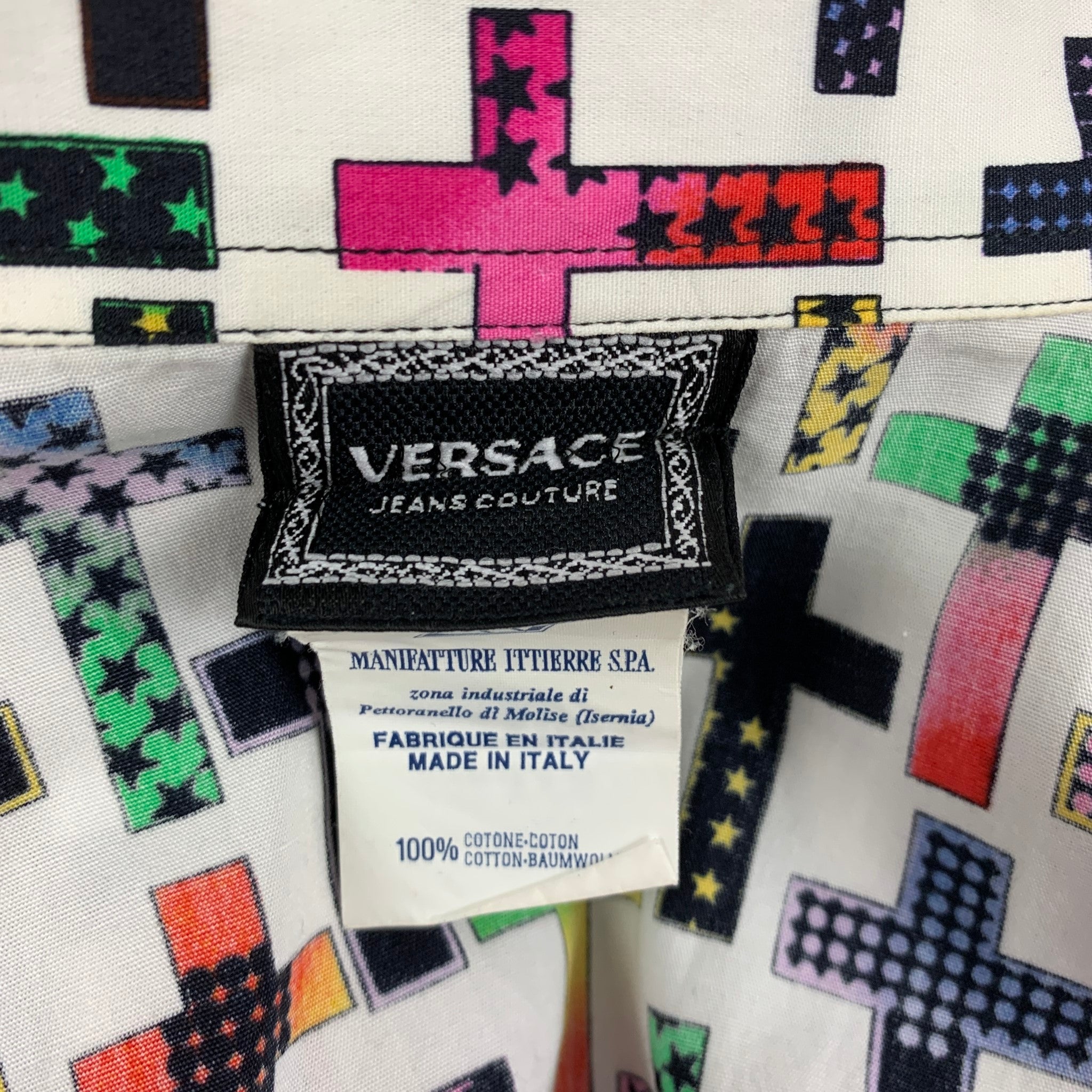 Versace jeans couture shirt on sale vintage