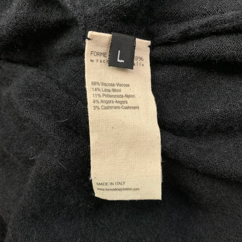 FORME 3'3204322896 Jersey de manga larga de algodón/cachemir gris talla L