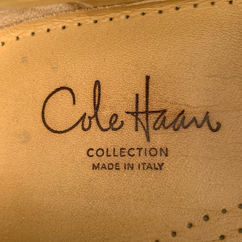 COLE HAAN Size 9 Black Leather Rubber Sole Loafers