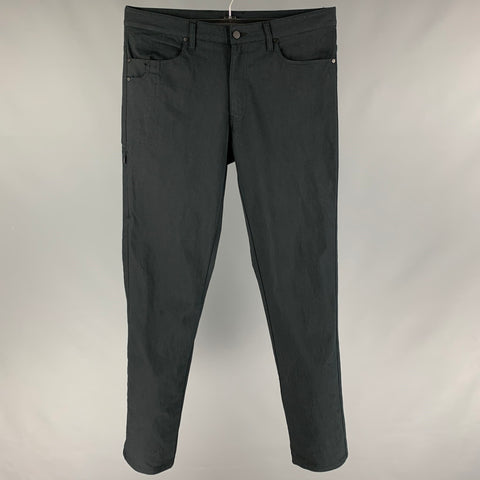 MISSION WORKSHOP Size 33 Navy Cotton Blend Jean Cut Casual Pants
