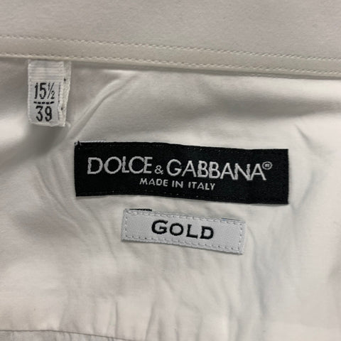 DOLCE &amp; GABBANA Taille 38 Chemise sans manches en coton uni blanc