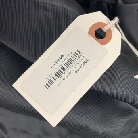 GITMAN BROS for UNIONMADE Size 44 Charcoal Wool Notch Lapel Sport Coat