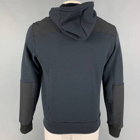 MISSION WORKSHOP Size L Black Wool Blend Hoodie Sweatshirt