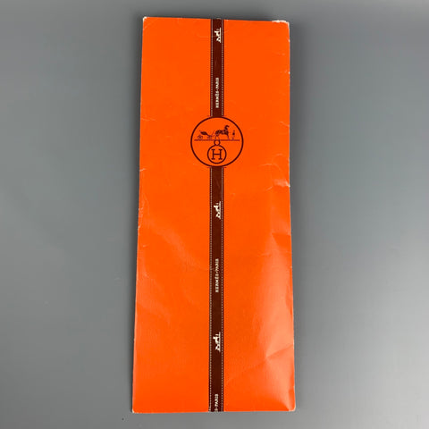 HERMES Black & Gold Silk Leather Suspenders