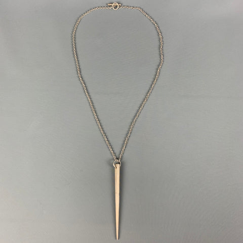 PARTS OF FOUR Sterling Silver Long Pendant Necklace