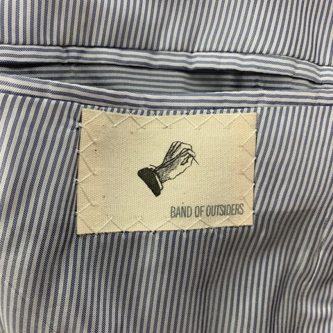 BAND OF OUTSIDERS Size 36 Black Wool Shawl Collar Sport Coat