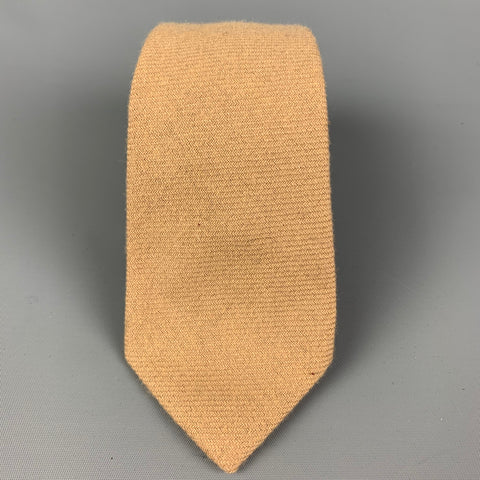 FREEMANS SPORTING CLUB Tan Wool Tie