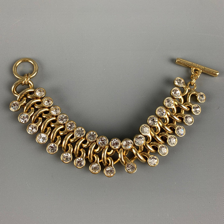 OSCAR DE LA RENTA Gold Metal Bracelet
