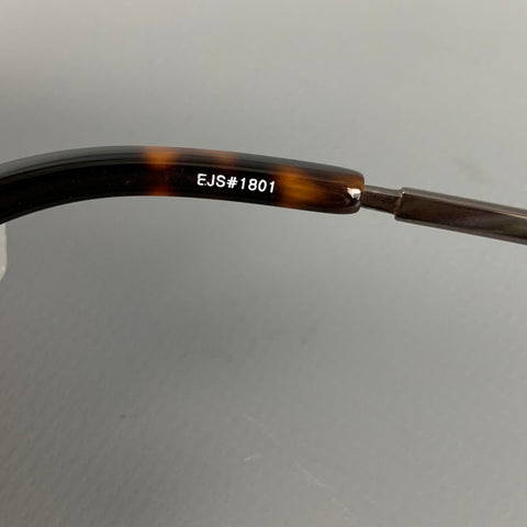 ELIZABETH and JAMES Silver Tortoise Shell Metal Sunglasses & Eyewear