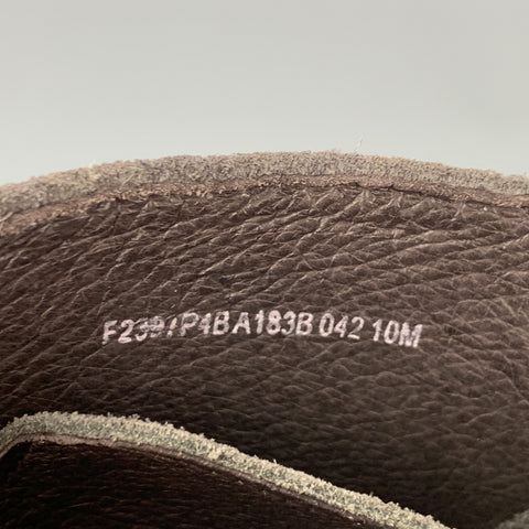 JOHN VARVATOS Talla 10 Botines con cordones de ante gris