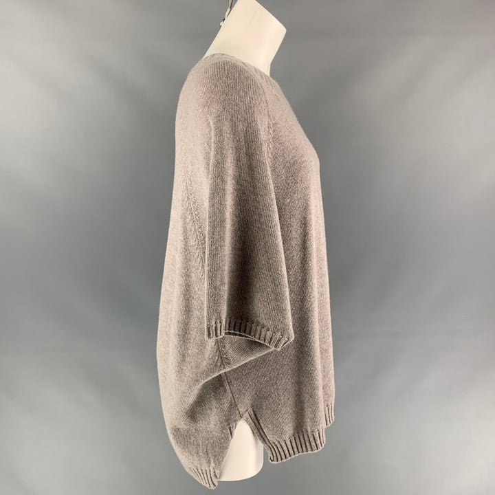 FALCONERI Size S/M Taupe Cashmere Oversized Raglan Sweater