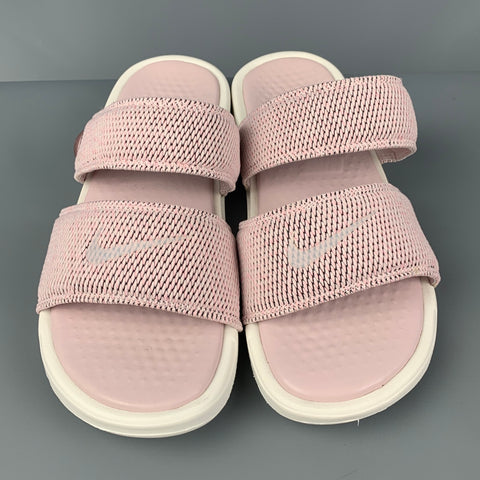 NIKE Talla 12 Sandalias de goma con textura rosa