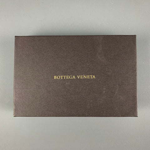 BOTTEGA VENETA Brown Sterling Silver Cuff Links
