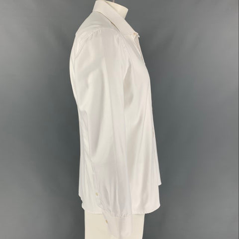 ETON Taille XXL Chemise à manches longues boutonnée en coton blanc