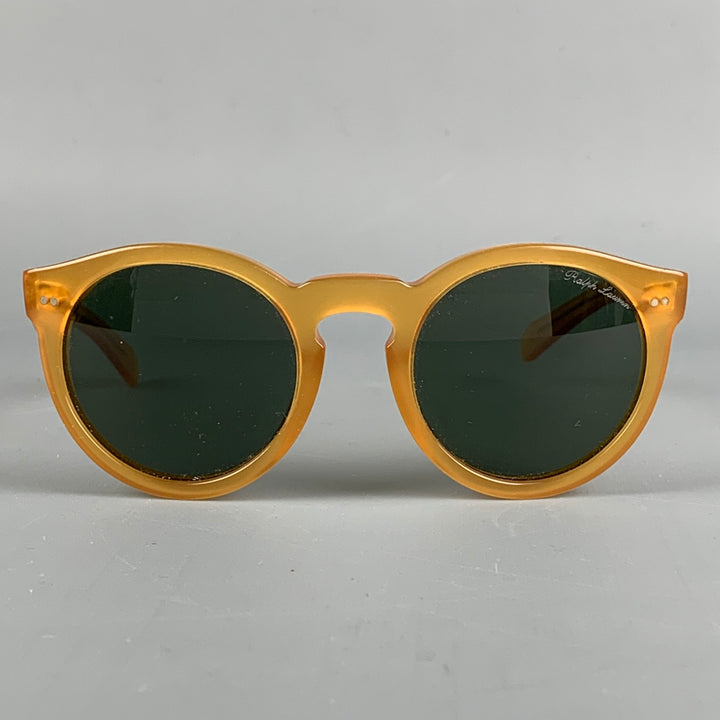 RALPH LAUREN Collection Mustard Acetate Sunglasses
