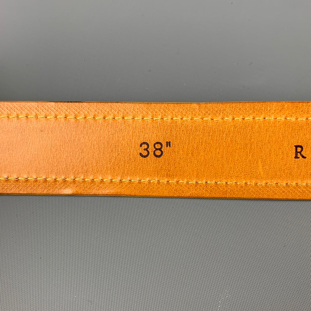ROBERT TALBOTT Size 38 Brown Leather Belt