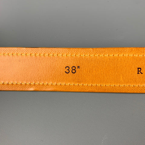 ROBERT TALBOTT Size 38 Brown Leather Belt