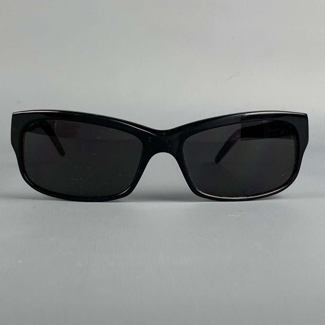 Vintage CoSTUME NATIONAL Black Acetate Sunglasses