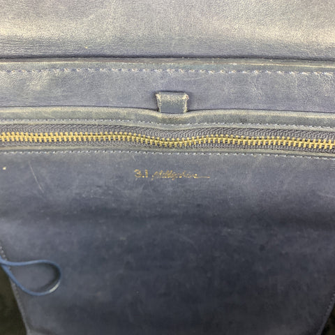 3.1 PHILLIP LIM Blue Soft leather Pashli Top Handles Bag