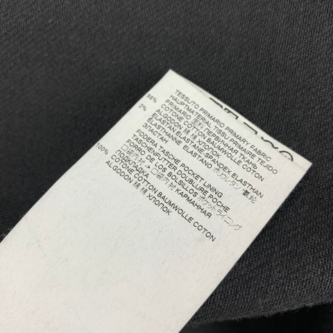 MAISON MARGIELA Size XS Black Multi-Color Abstract Cotton Oversized Jacket