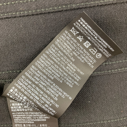 SAINT LAURENT Taille 4 Haut décontracté corset en denim noir