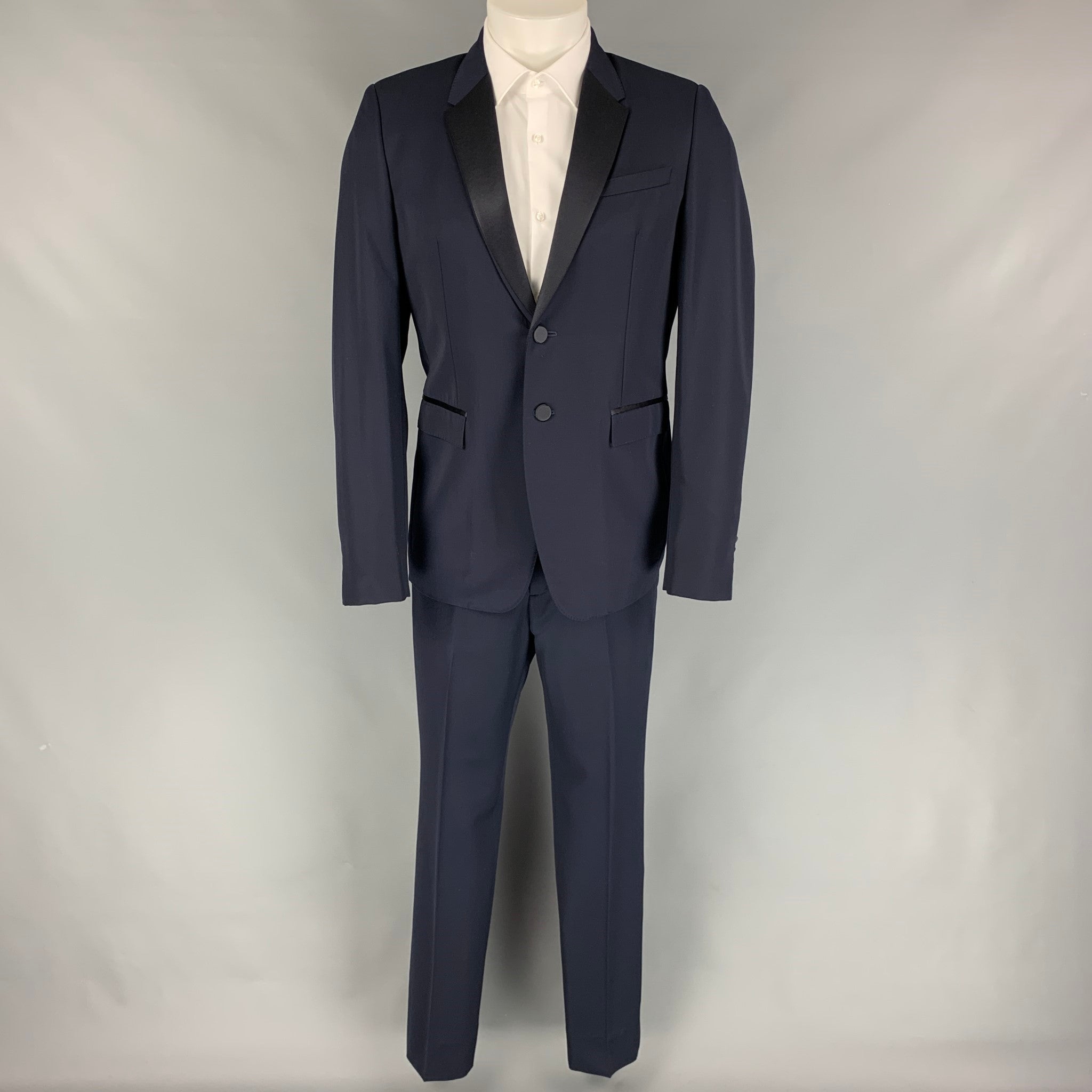 Burberry hotsell navy tuxedo