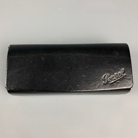PERSOL Black Acetate Handmade Sunglasses
