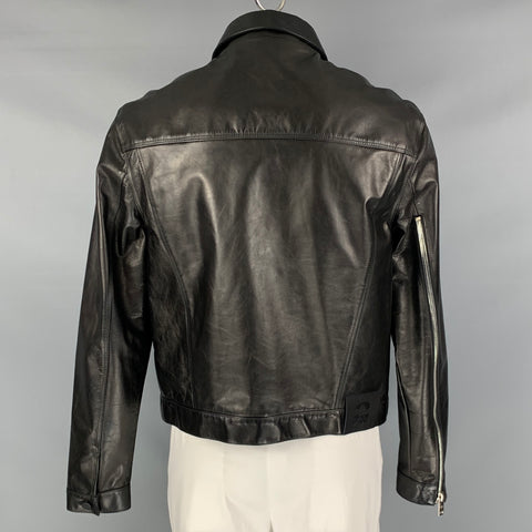 424 2PAC Size XL Black Trucker Jacket