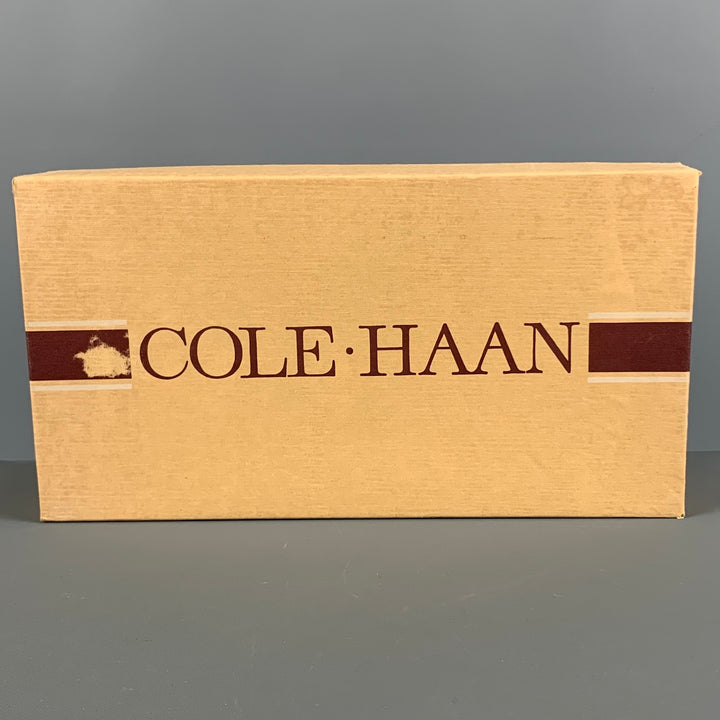 COLE HAAN Size 5.5 Burgundy Leather Loafer Flats