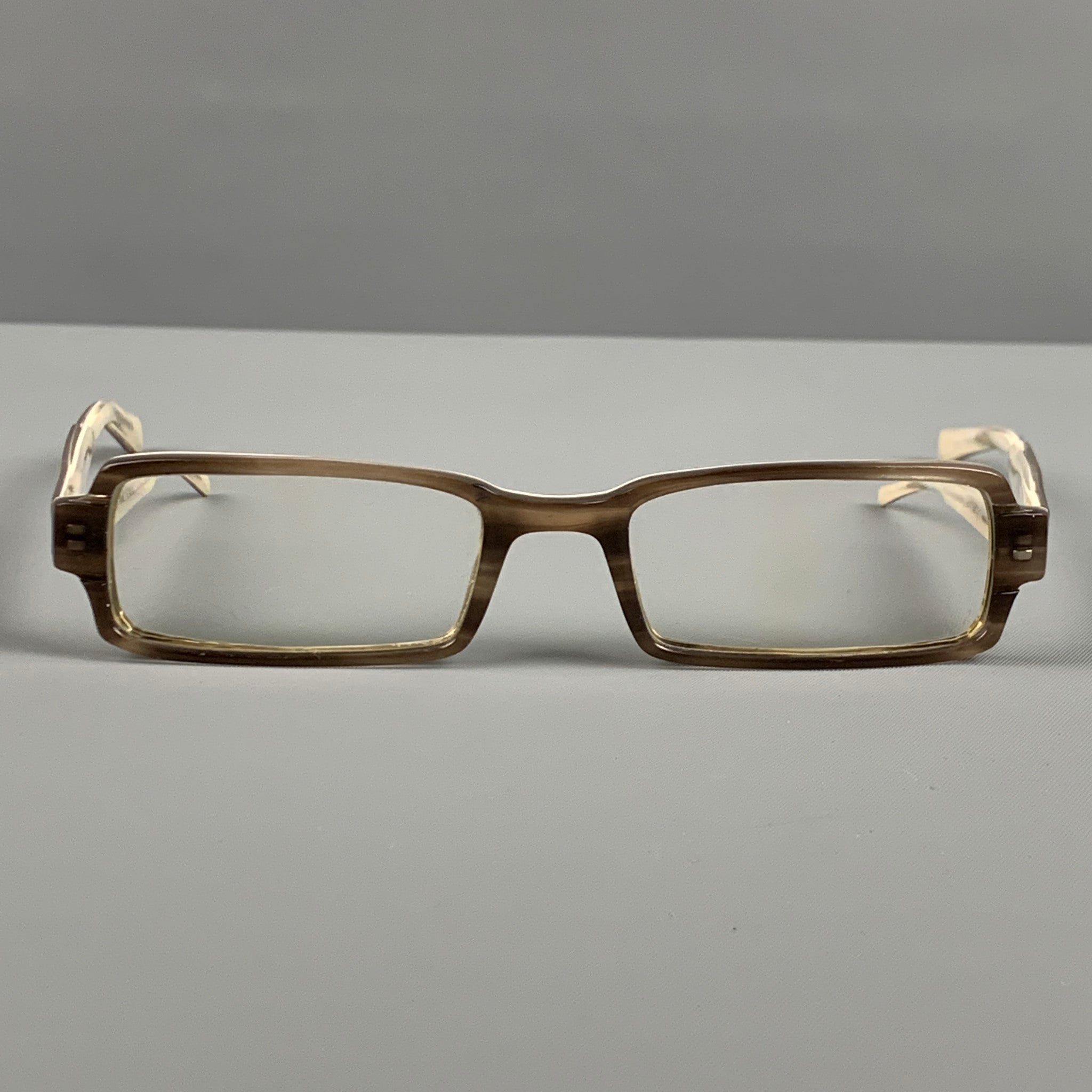 BEVEL Gray Rectangle Oliva Frames Sui Generis Designer Consignment