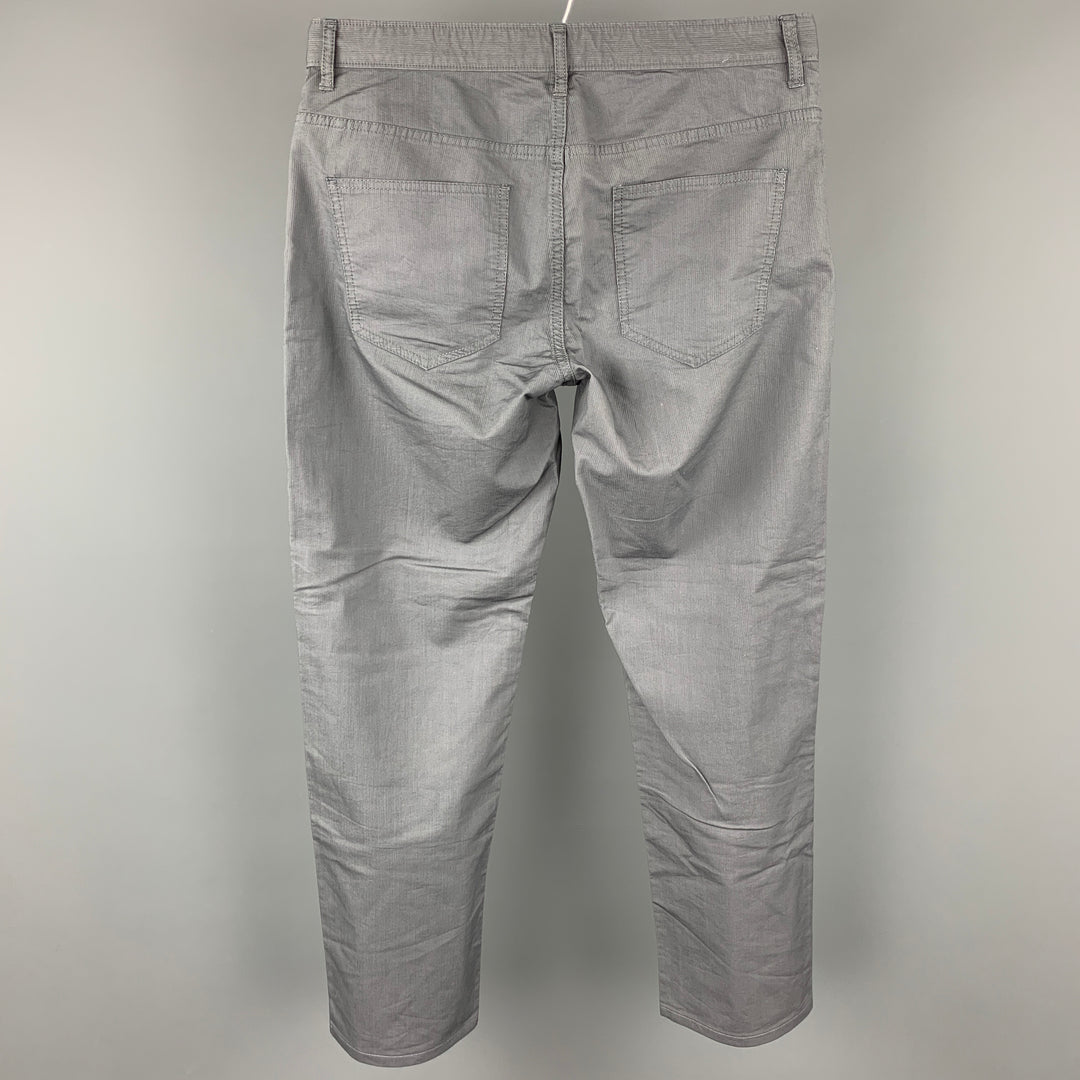 SURFSIDE Size 31 Grey Cotton Zip Fly Casual Pants