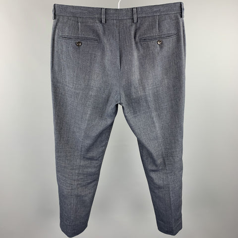 J CREW Ludlow Size 32 Navy Linen / Wool Dress Pants