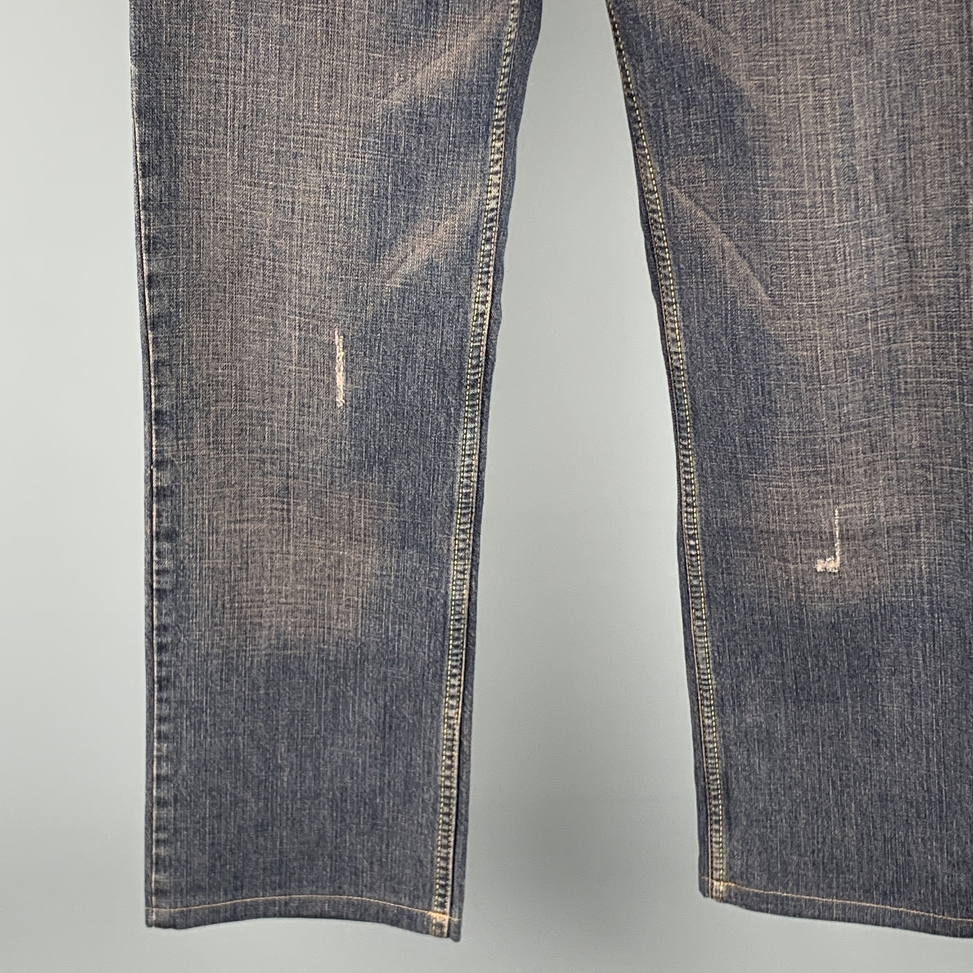 DAVID MAYER Size 32 x 30 Indigo Wash Denim Jeans