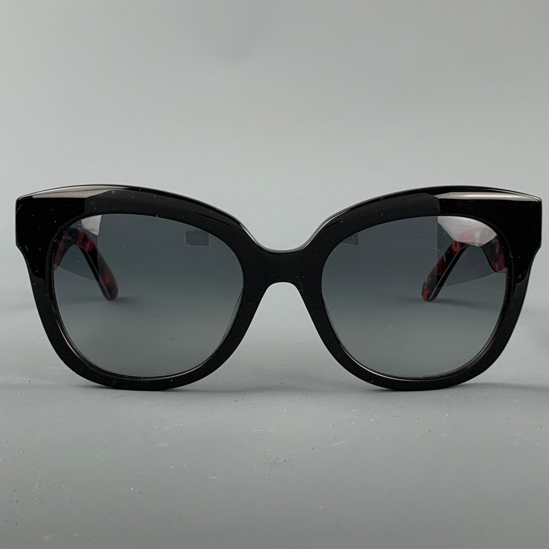 KATE SPADE Amberlys Black Acetate Cat Eye Sunglasses