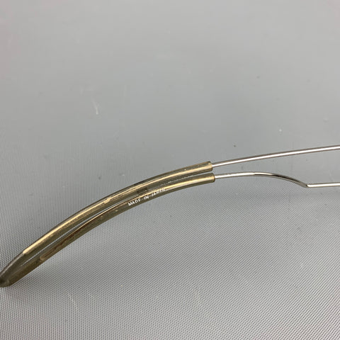Vintage JEAN PAUL GAULTIER Silver Metal Sunglasses