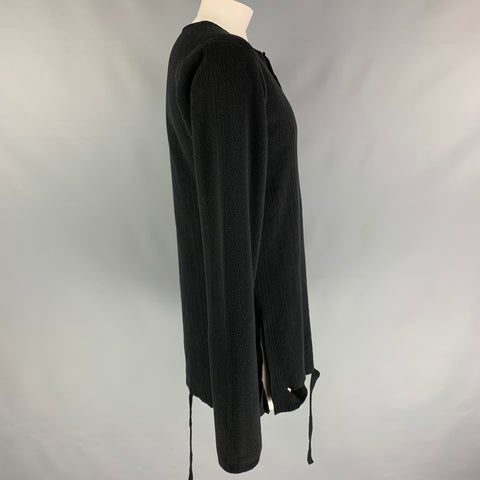 YOUTHS IN BALACLAVA Size XL Black Fleece Tunic Pullover