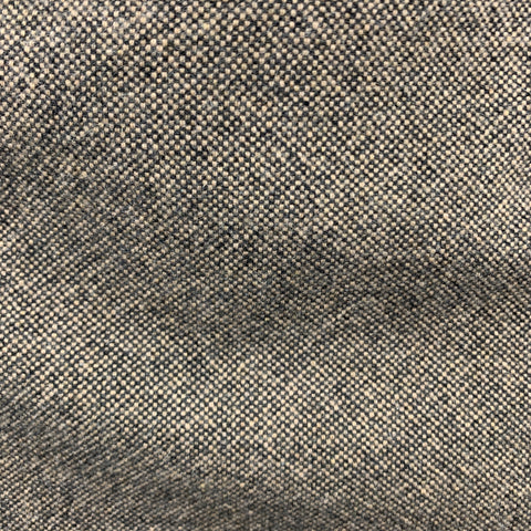ESCADA Taille 8 Jupe ceinturée en tweed mélangé de laine vierge taupe et marron