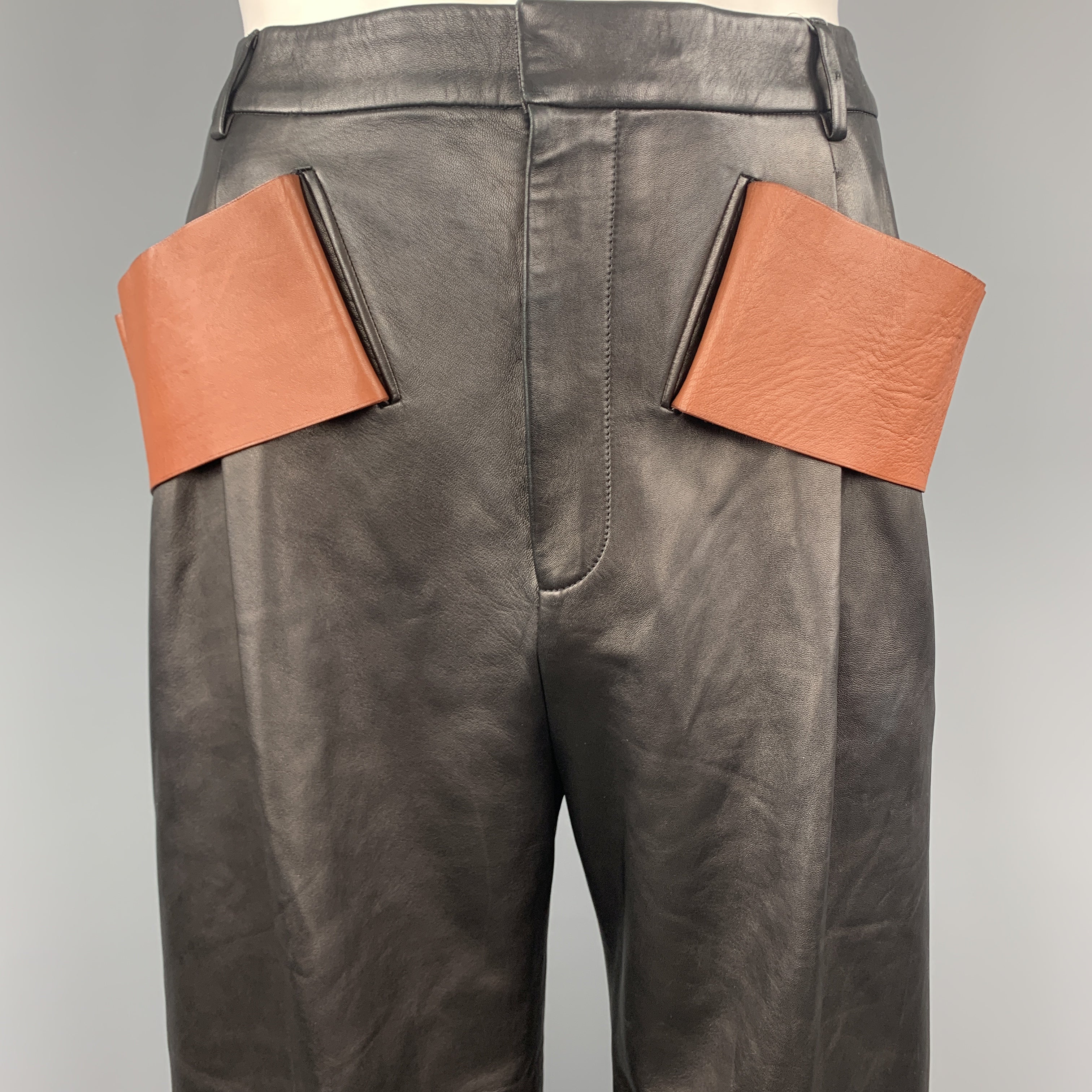 パンツ Givenchy Pleated Pants Givenchy Front-pleated Pants with Cut Out Detailing men