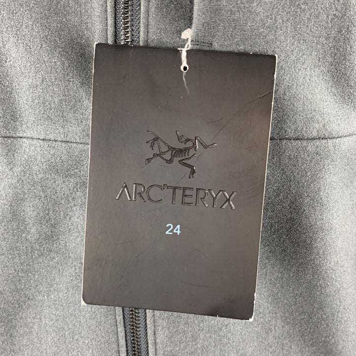 ARCTERYX Size M Slate Wool Zip Up High Collar Diplomat Jacket