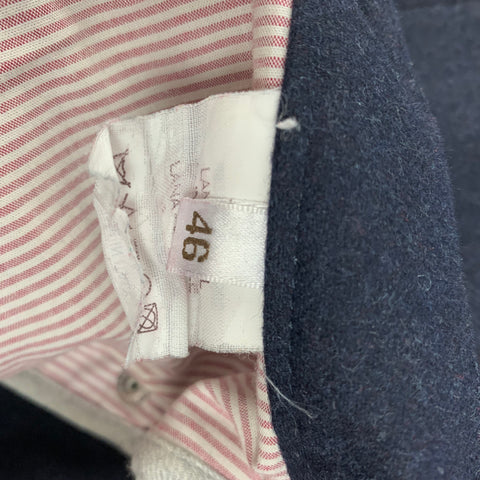 BRUNELLO CUCINELLI Size 30 Navy Lana Wool Casual Pants