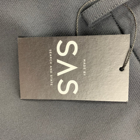 SEARCH AND SATATE Size 34 Black Zip Fly Dress Pants