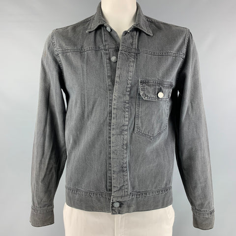 OUR LEGACY Size S Gray Cotton Jacket