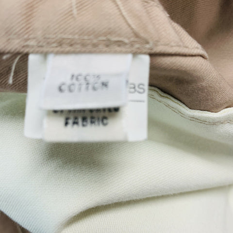 MARC JACOBS Size 10 Khaki Cotton Oversized Shorts