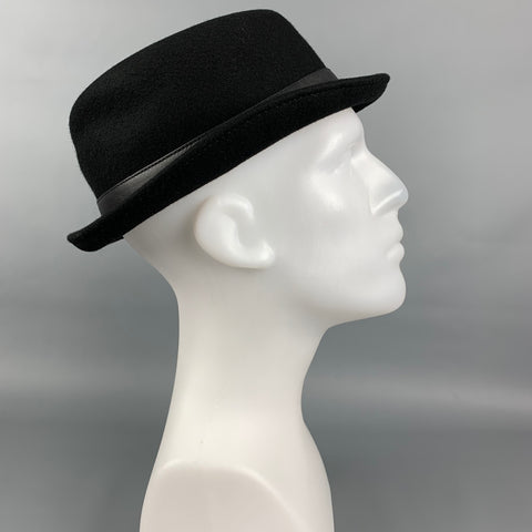 GUCCI Talla M Sombreros De Fieltro De Lana Negro