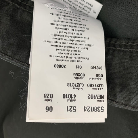 GARDEUR Nevio 2 Size 36 Black Cotton Jean Cut Casual Pants