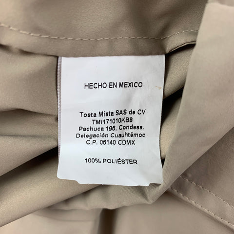 BOYFRIEND'S SHIRT Taille XL Taupe Color Block Veste demi-zippée